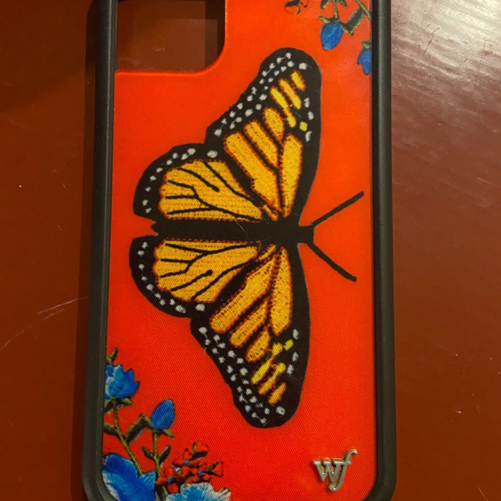 butterfly wildflower iphone 11 case